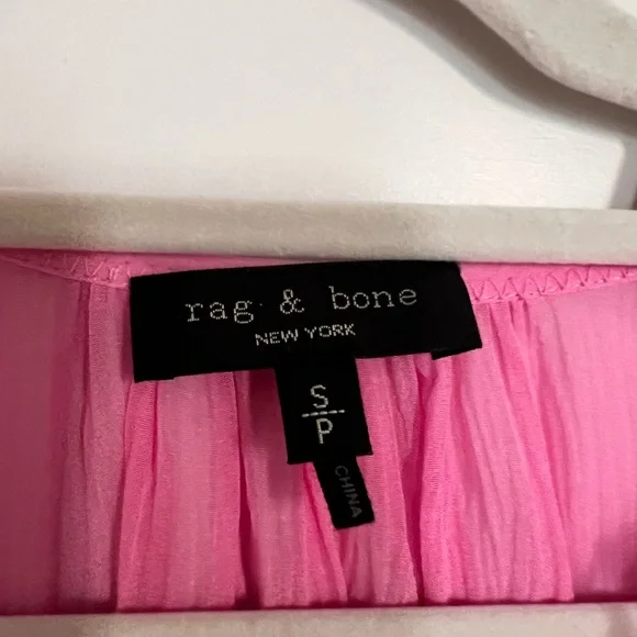 Rag & Bone Bright Pink Top - Picture 3 of 6